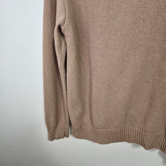 ANIAN The Cashmino Crewneck Sweater Sz L Unisex - Standard Fit - Wool Cashmere - Picture 9 of 10